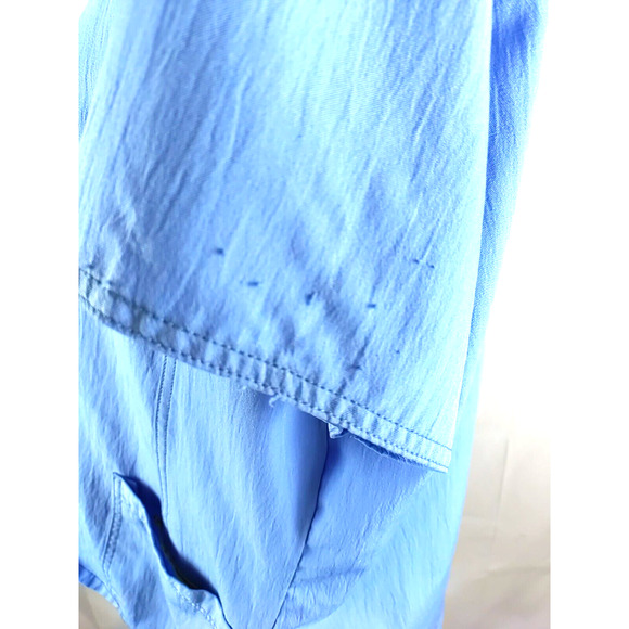 Wonder Wink Woman Scrub Top Periwinkle Blue Size X L Flaw - Picture 6 of 7